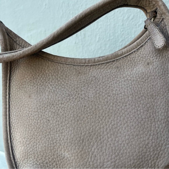 Vintage Coach Nubuc Ergo Mini Zip Sand Shoulder Bag 4396 - Picture 7 of 15